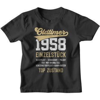 64 Jahre Oldtimer 1958 Vintage 64Th Birthday Kinder Tshirt - Seseable