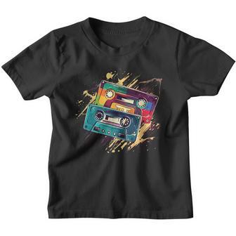 80S 90S Retrointage Cassette Kinder Tshirt - Geschenkecke