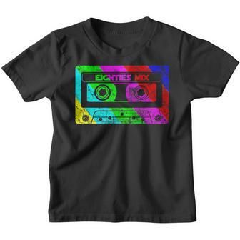 80Sintage Retro Music Cassette Mixtape Kinder Tshirt - Seseable