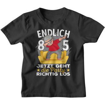 85Th Birthday Man Ich Bin Jetzt 85Th Birthday Grandpa Kinder Tshirt - Seseable