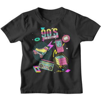 90S Retro Motto 90'S Kinder Tshirt - Geschenkecke