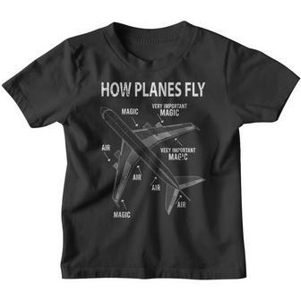 Aeroplane Aviator  Pilot Kinder Tshirt - Seseable