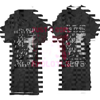 Ajolote Chica Amante De Los Animales Salamandra Axolotl Camiseta niño - Regaloses