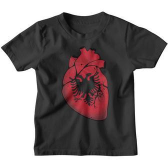 Albanien Flagge Frauen Deko Kinder Kosovo Herren Albanien Kinder Tshirt - Seseable