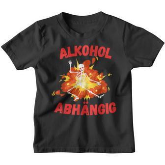 Alcohol Dependent Alcohol Kinder Tshirt - Seseable