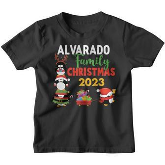 Alvarado Family Name Alvarado Family Christmas Youth T-shirt - Seseable