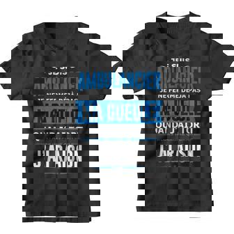 Ambulancier Je Ferme Pas Ma Gueule Homme Humour Ambulancier Youth T-shirt - Cadeauxyz