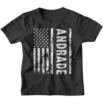 Andrade Last Name Surname Team Andrade Family Reunion Youth T-shirt - Seseable