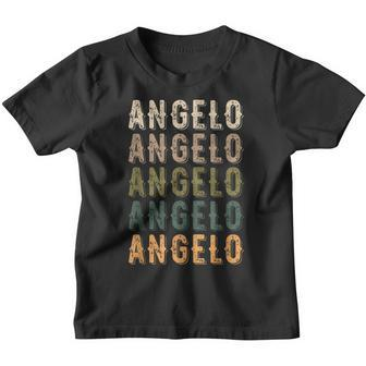 Angelo Personalized Reunion Matching Family Name Youth T-shirt - Seseable
