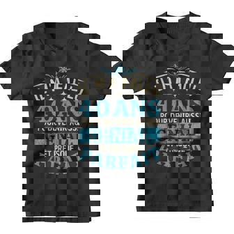 Anniversaire 40 Ans Homme Humour 40 Ans Deco Cadeau Rigolo Youth T-shirt - Cadeauxyz