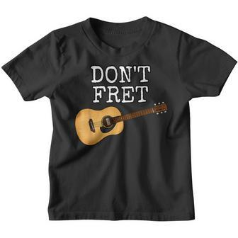 Ärgern Sie Sich Nicht Akustikgitarren-Gitarrist-Musiker Kinder Tshirt - Seseable