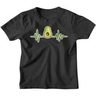 Avocado Heartbeat Kinder Tshirt - Seseable