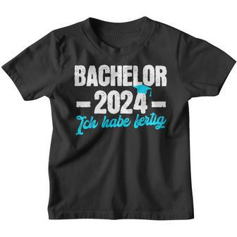 Bachelor 2024 Ich Habe Fertig Bachelor Passed Kinder Tshirt - Seseable
