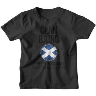 Baird Clan Scottish Family Name Scotland Heraldry Youth T-shirt - Seseable