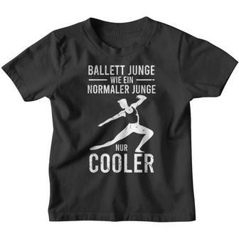 Ballet Boy's S Kinder Tshirt - Seseable