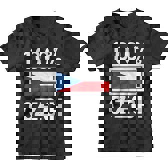 Bandera De La República Checa 100 Con Batería Checa Camiseta niño - Regaloses