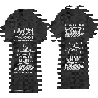 Bateau Àoile Bateaux Laie Est Meilleure Sur Un Bateau Youth T-shirt - Cadeauxyz