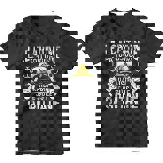 Bateaux Drôle Le Bateau Capitaine A Toujours Raison Youth T-shirt - Cadeauxyz