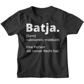 Batja Papaateratertag Russland Russisch Russe Kinder Tshirt - Seseable