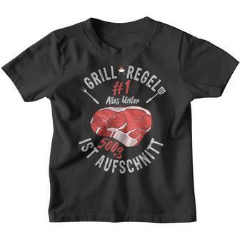 Bbq Griller Alles Unter 500 G Ist Aufschnitt Kinder Tshirt - Seseable