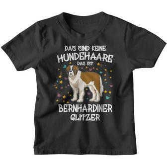 Bernard Glitter Dog Holder Dog Kinder Tshirt - Seseable