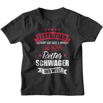 Bester Schwager Der Welt Kinder Tshirt - Geschenkecke