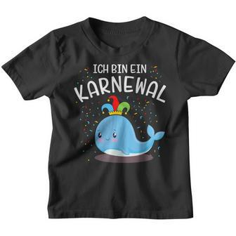 With Bin Ein Karnewal Mit Whale Costume For Carnival Kinder Tshirt - Seseable