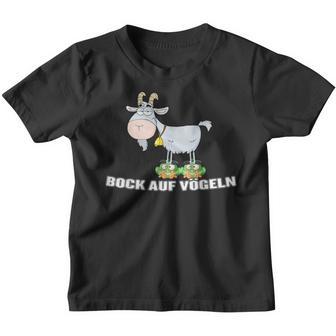 With Bock Aufogelgeln Zweideutigogel Ziegenbock Word Game Kinder Tshirt - Geschenkecke