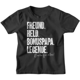 Bonuspapa Bester Step Papa Stepdad Bonus Papa S Kinder Tshirt - Geschenkecke