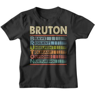 Bruton Family Name Bruton Last Name Team Youth T-shirt - Seseable