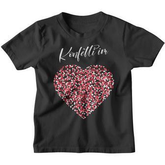 Carnival Costume Confetti Heart Kinder Tshirt - Seseable