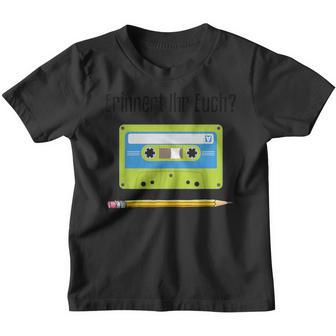 Cassette Pencil Kinder Tshirt - Seseable