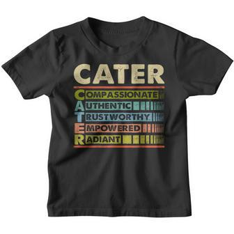 Cater Family Name Cater Last Name Team Youth T-shirt - Seseable