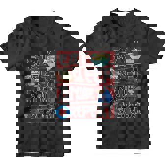 Comer Sueño Anime Repetir Divertido Sushi Japonés Regalo Anime Camiseta niño - Regaloses