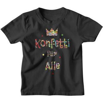 Confetti For All Fun Fancy Dress Carnival Confetti Kinder Tshirt - Seseable