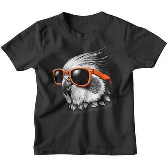 Coole Nymphensittiche Mit Sonnenbrille Grafische Kunst Kinder Tshirt - Seseable