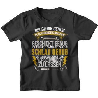 Curious Enough Es Auseinander Zeheichen Kinder Tshirt - Geschenkecke