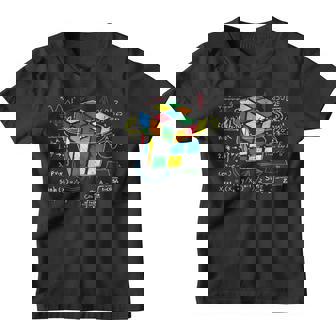 Dados Mágicos Con Ecuaciones Matemáticas Retro Nerdy Rubik Camiseta niño - Regaloses