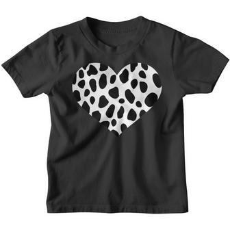 Dalmatiner Herz Kinder Tshirt - Seseable