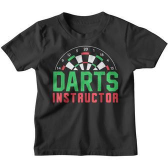 Dartlehrer Hobby-Dartspieler Niedlich Kinder Tshirt - Seseable