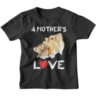 Das Liebeskind Einer Mutter Löwin Cub Kinder Tshirt - Seseable