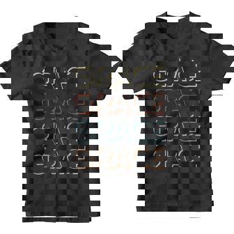 De Primer Nombre De La Gracia Mi Personalizada Con Nombre Camiseta niño - Regaloses