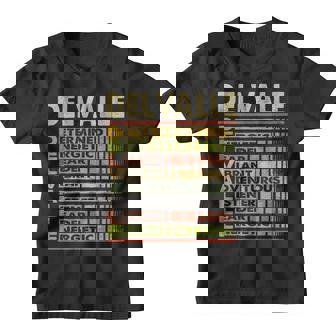 Delvalle Family Name Delvalle Last Name Team Youth T-shirt | Seseable CA