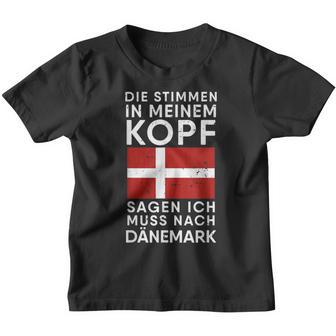 Must After Denmark Danish Holiday Scandinavia Copenhagen Kinder Tshirt - Geschenkecke