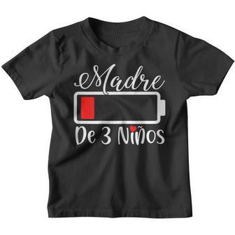 Dia De La Madre Madre De 3 Niños Camiseta niño - Regaloses