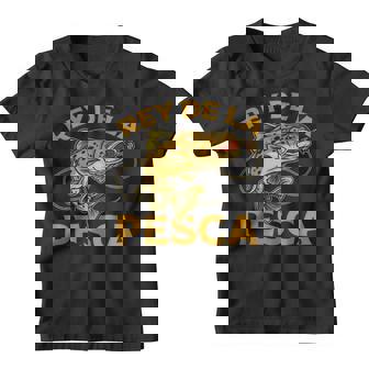 Dicho Divertido Fishing Y Pescador Rey De La Pesca Camiseta niño - Regaloses