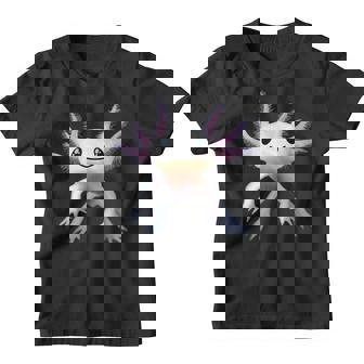 Diseño Fresco De Axolotl Con Grandes Ojos Lindos Camiseta niño - Regaloses