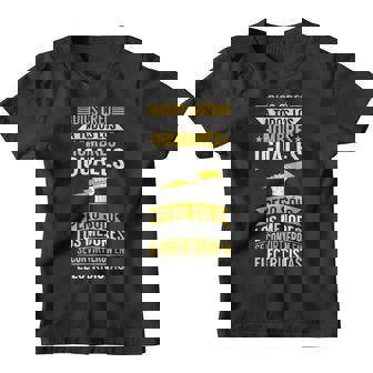 Divertido Sólo Los Mejores Se Convirtieron En Electricistas Camiseta niño - Regaloses