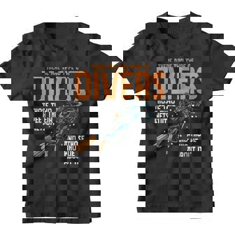 Divertidos Tipos De Buceadores Buceo Buceo Submarino Camiseta niño - Regaloses