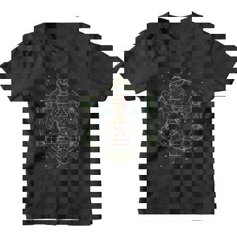 Dna Flor De Laida Genética Molécula Espiritual Genoma Energía Camiseta niño - Regaloses